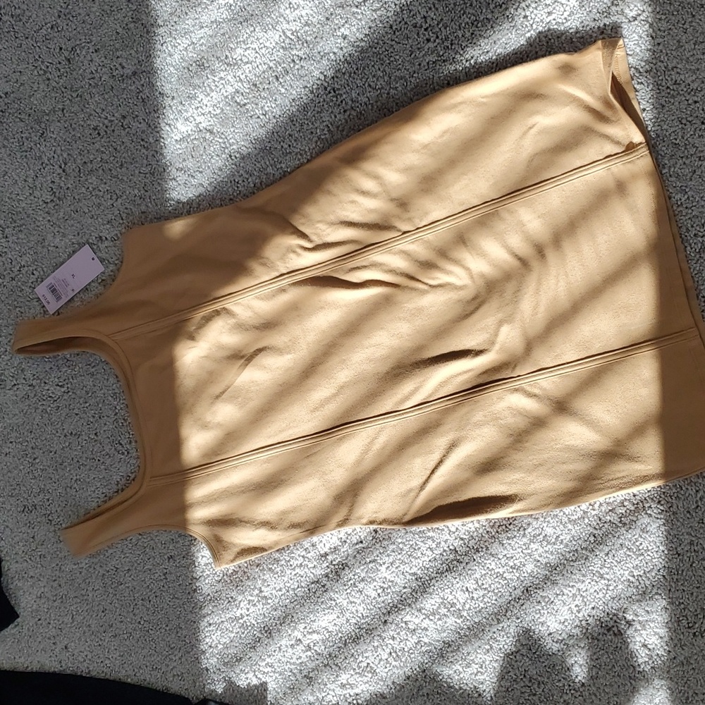Wild Fable Camel Sleeveless Dress